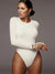 O Neck Long Sleeve Bodysuit