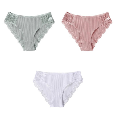 3PCS/Set Cotton Underwear Panties