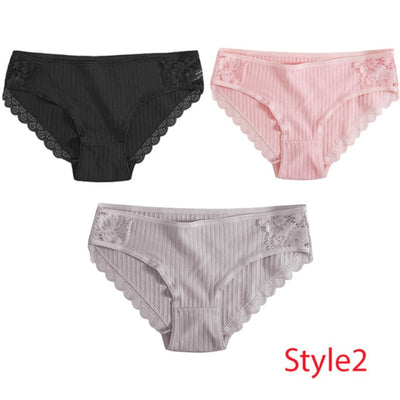 3PCS/Set Cotton Underwear Panties