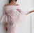 Pink Evening Dresses Long Arabic Applique Beaded